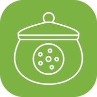 Cookie Jar Vector Icon