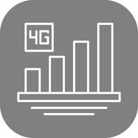 4G Vector Icon