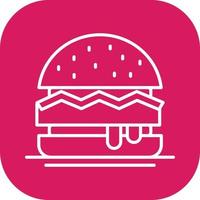 Hamburger Vector Icon