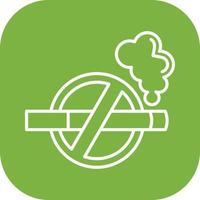 No Tobacco Vector Icon