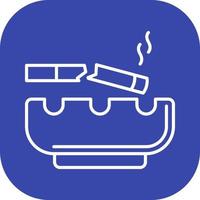 Broken Cigarette Vector Icon