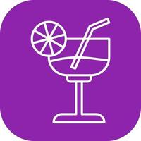 Cocktail Vector Icon