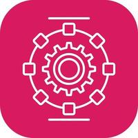 Automated Process Vector Icon