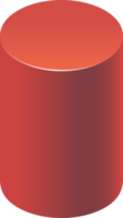 cylinder color container design png