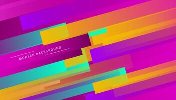 Shape square abstract background with random color gradient smooth element vector