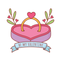 engagement ring sticker png