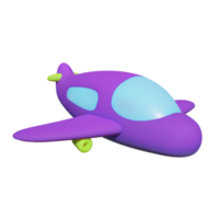 avião isolado em fundo transparente png