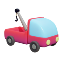 tow truck on transparent background png