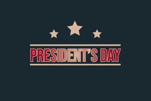 President's day holidays celebration background. can used for background, social media post, free space area for your business vector