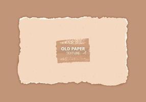 Beige turn paper dirty dust grunge background for vintage design. Old abstract vector ink grain texture backdrop. Distressed grainy ancient ripped paper texture. Dark retro  grunge paint label.