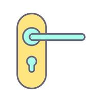 Door Lock Vector Icon