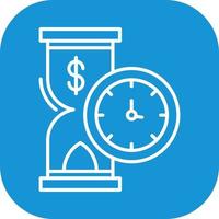 Time is Money Vector Icon