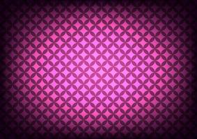 patrón de luz de diamante de círculo abstracto sobre fondo púrpura vector