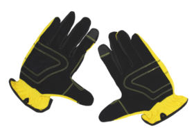 set of gloves for gardening and work isolated png