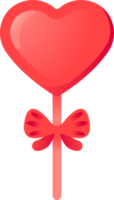 red heart scepter png