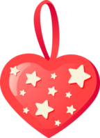 set of heart icon decoration png