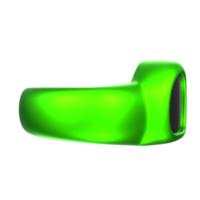 Representación 3d del objeto de anillo png