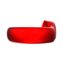 3d renderen van ring voorwerp png