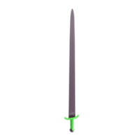 lâmina de espada isolada no fundo png