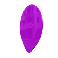 pena de guitare isolé sur transparent png