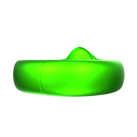 3d renderen van ring voorwerp png