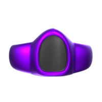 3D Rendering Of Ring Object png