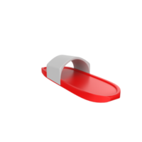 Slipper isolated on transparent background png