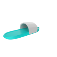 chinelo isolado em fundo transparente png