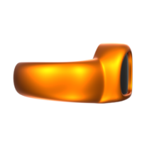 3D Rendering Of Ring Object png