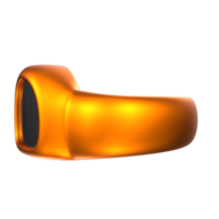 3D Rendering Of Ring Object png