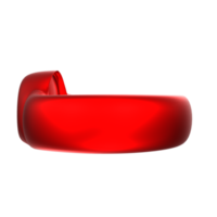 3d renderen van ring voorwerp png