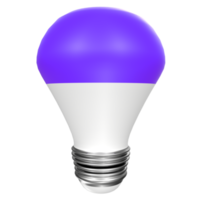 Rendu 3D de l'objet lampe png