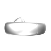 Representación 3d del objeto de anillo png