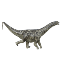 argentinosaurus dinosaurie isolerat 3d framställa png