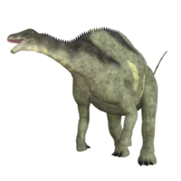 brachytrachelopan dinosaurier isoliert 3d rendern png