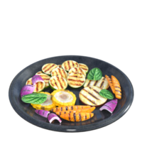 delicious tuna food isolated 3d render png