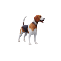 cão bonito da casca de beagle png