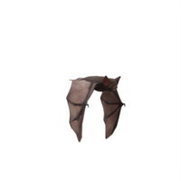 3d pipistrello isolato png