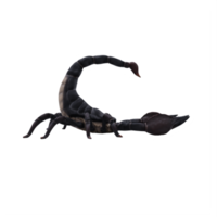 escorpión 3d aislado png