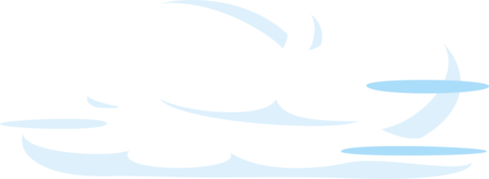 bianca nube illustrazione png