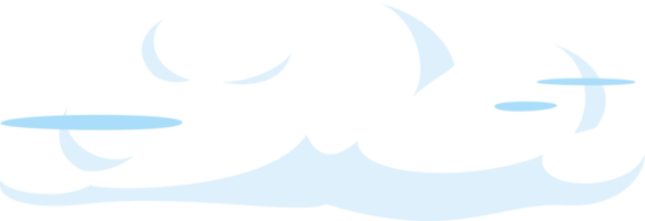 Abbildung der weißen Wolke png