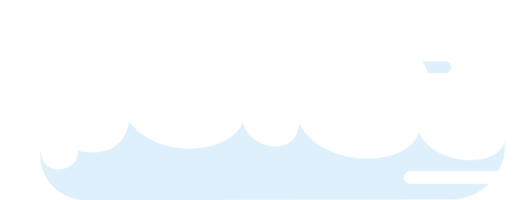 vit moln illustration png