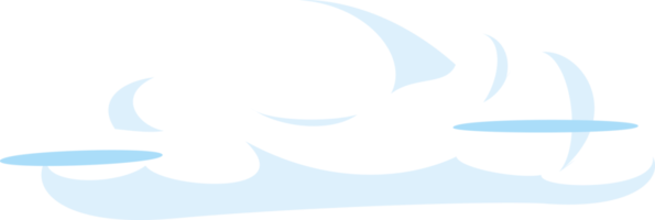 illustration de nuage blanc png