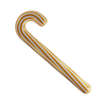 3d rendering. Candy cane isolated png. png