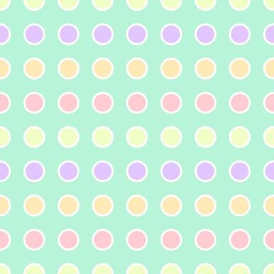 polka dot pastel colors seamless pattern background. stickers background for your DIY card, scrapbook and other handicraft decorations. dots pattern in rainbow colors