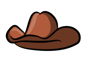 Brown Cowboy hat png
