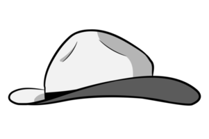 chapéu de cowboy branco png