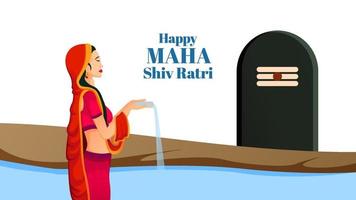 vector feliz maha shivratri, vector shiv ratri.