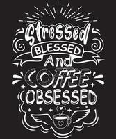 Coffee t shirt design vector eps