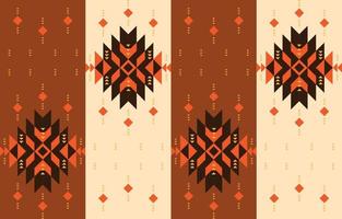 Indigenous style seamless pattern. Geometric seamless. Design for indigenous, fabric, boho, carpet, ikat, tribal, batik, texture, background, vector, illustration, pattern style. vector